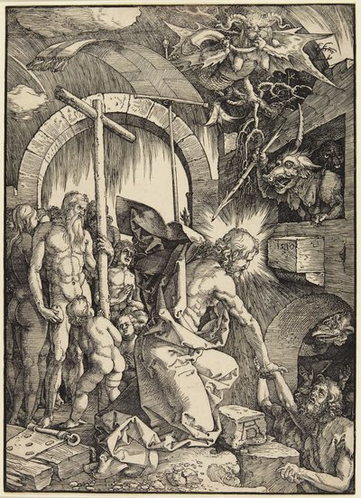 Kristus i limbo av Albrecht Dürer