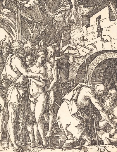 Kristus i Limbo, troligen ca. 15091510. av Albrecht Dürer