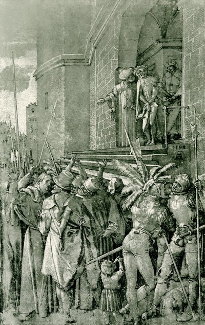 Kristus visas för folket av Albrecht Dürer