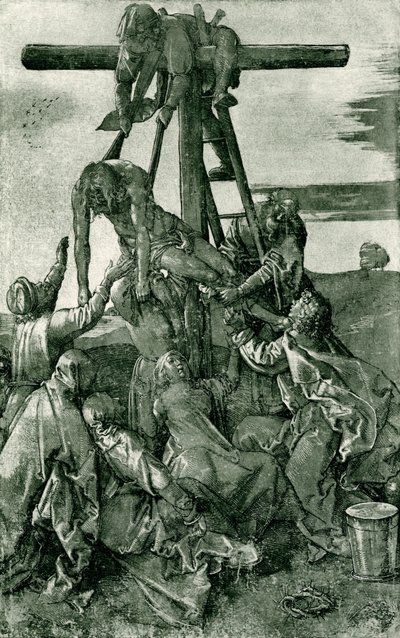 Kristus tas ner från korset av Albrecht Dürer
