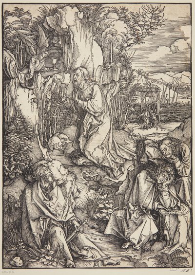 Kristus från Oljeberget av Albrecht Dürer