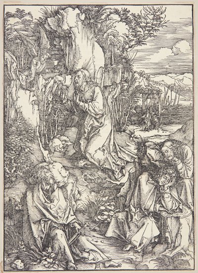 Kristus från Oljeberget av Albrecht Dürer