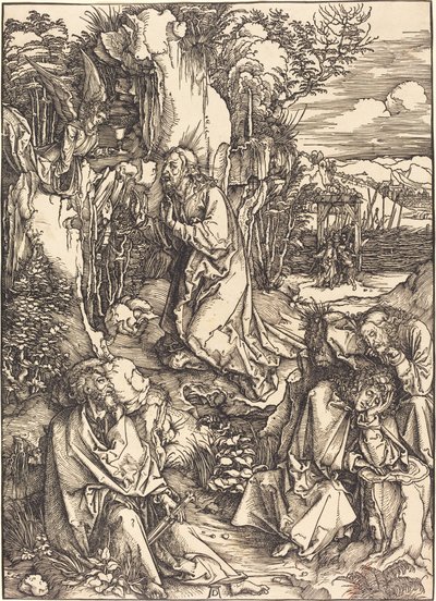 Kristus på Oljeberget av Albrecht Dürer
