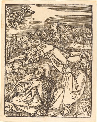 Kristus på Oljeberget av Albrecht Dürer