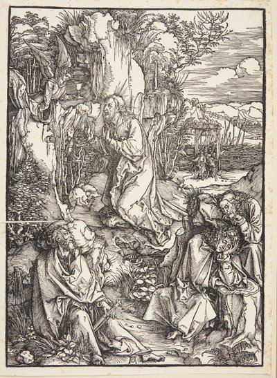 Kristus på olivberget av Albrecht Dürer