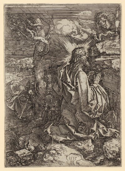 Kristus på Olivberget av Albrecht Dürer
