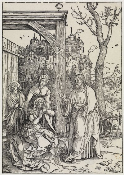Kristus tar farväl av sin mor av Albrecht Dürer