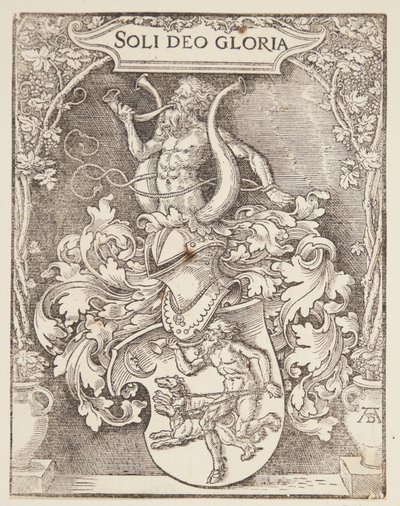 Johann Tschertes vapensköld av Albrecht Dürer