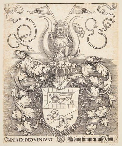 Lorenz Staibers vapensköld av Albrecht Dürer