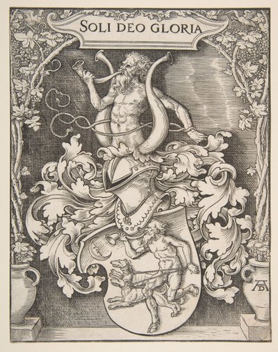 Vapensköld av Johann Tscherte.n.d. av Albrecht Dürer
