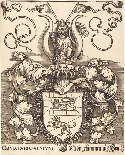 Lorenz Staibers vapensköld av Albrecht Dürer