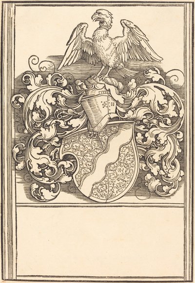 Michael Behaims vapen, troligen ca. 1520. av Albrecht Dürer