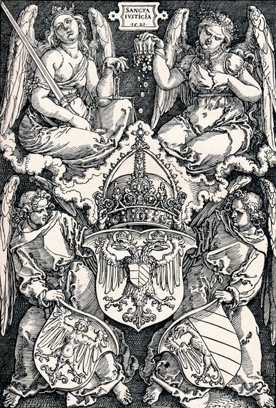 Stadens Nürnbergs vapen, 1521 1906. av Albrecht Dürer