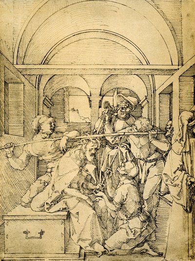 Krönande med törnen av Albrecht Dürer
