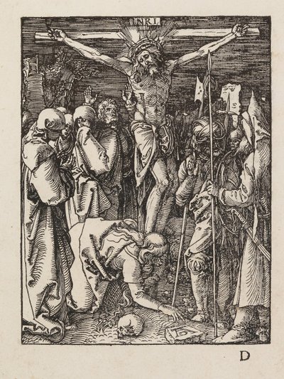 Crucifixion, från serien Den lilla passionen, ca 1509-1511. av Albrecht Dürer
