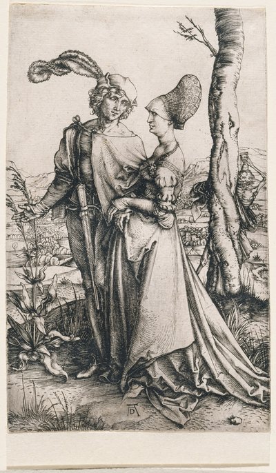Döden och de älskande av Albrecht Dürer