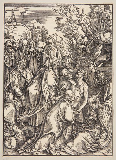 Kristi avsättning av Albrecht Dürer