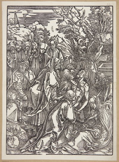 Kristi avsättning av Albrecht Dürer