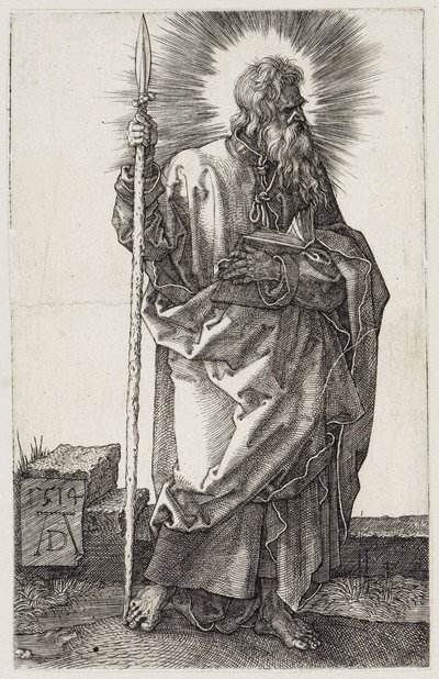Aposteln Tomas av Albrecht Dürer