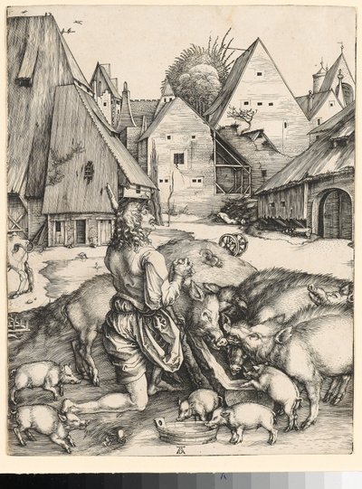 Den förlorade sonen av Albrecht Dürer
