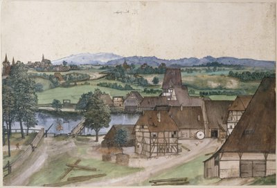 Tråddragningsverket av Albrecht Dürer