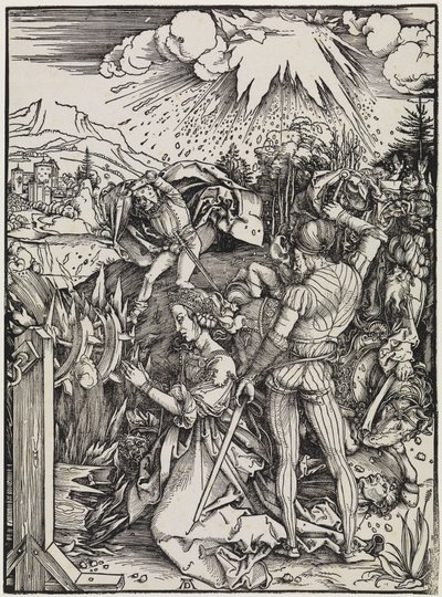 Halshuggningen av den heliga Katarina av Albrecht Dürer