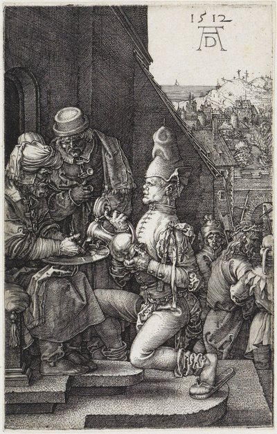 Pilatus tvår sina händer av Albrecht Dürer