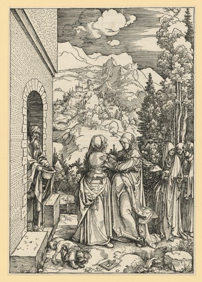 Marias besök hos Elisabet av Albrecht Dürer