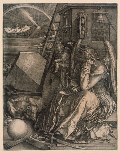 Melankolin av Albrecht Dürer