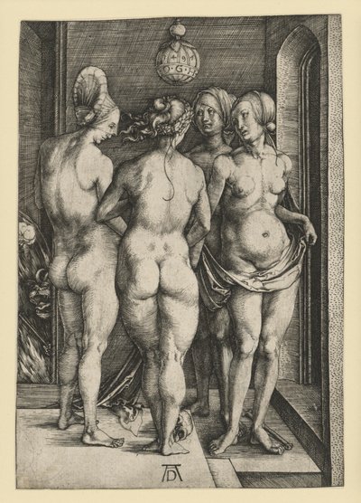 De fyra nakna kvinnorna av Albrecht Dürer