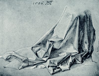 Draperistudie av Albrecht Dürer