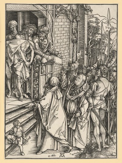 Ecce Homo (Den stora passion) av Albrecht Dürer