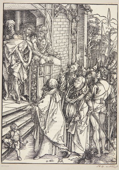 Ecce Homo - Presentationen av Kristus av Albrecht Dürer