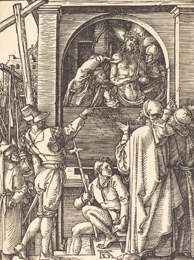 Ecce Homo, förmodligen c. 15091510. av Albrecht Dürer
