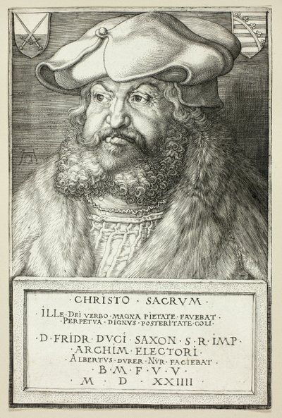 Kurfurst Fredrik den vise av Sachsen av Albrecht Dürer