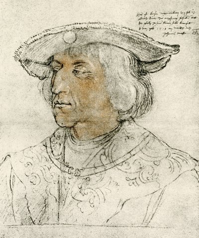 Kejsar Maximilian I av Albrecht Dürer