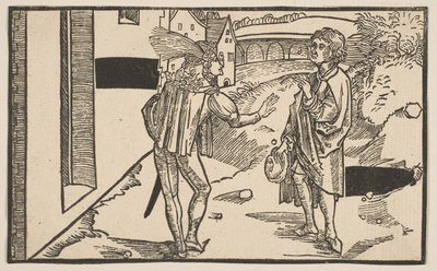 Eunuchus, från The Comedie of Terence, 1800-talets nytryck.n.d. av Albrecht Dürer