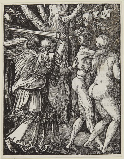 Fördrivningen ur paradiset av Albrecht Dürer