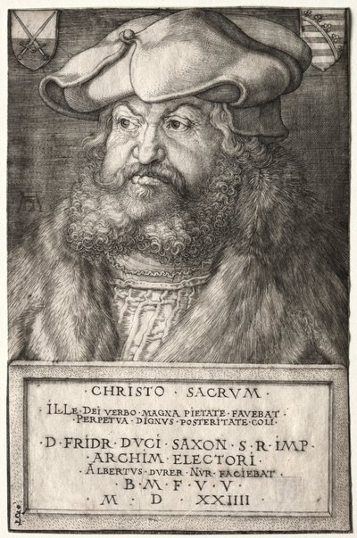 Fredrik den vise, kurfurste av Sachsen av Albrecht Dürer