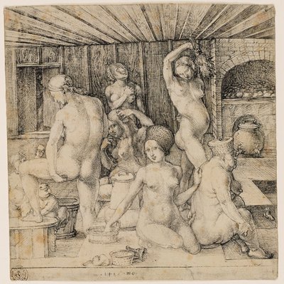 Tyska: Frauenbad Bad för kvinnor av Albrecht Dürer