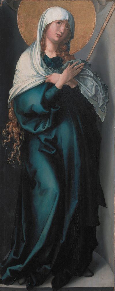 Tyska: Maria als Schmerzensmutter Marias sju sorger - Vår Fru av Sorgen av Albrecht Dürer