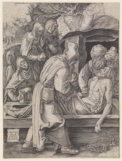 Kristi begravning av Albrecht Dürer