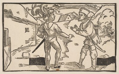 Heauton Timouroumenos, från The Comedies of Terence, 1800-talets nytryck.n.d. av Albrecht Dürer