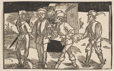 Heauton Timouroumenos, från The Comedies of Terence, 1800-talets nytryck.n.d. av Albrecht Dürer
