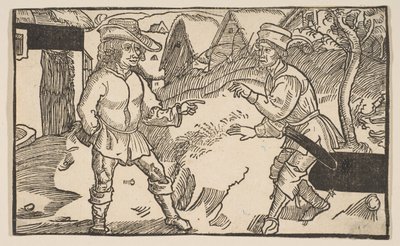 Heauton Timouroumenos, från The Comedies of Terence, 1800-talets nytryck.n.d. av Albrecht Dürer