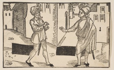 Hecyra, från The Comedie of Terence, 1800-talets nytryck.n.d. av Albrecht Dürer
