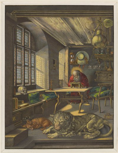 Den helige Hieronymus i sin relikskrin av Albrecht Dürer