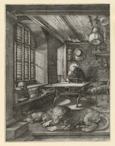Den helige Hieronymus i sin relikskrin av Albrecht Dürer