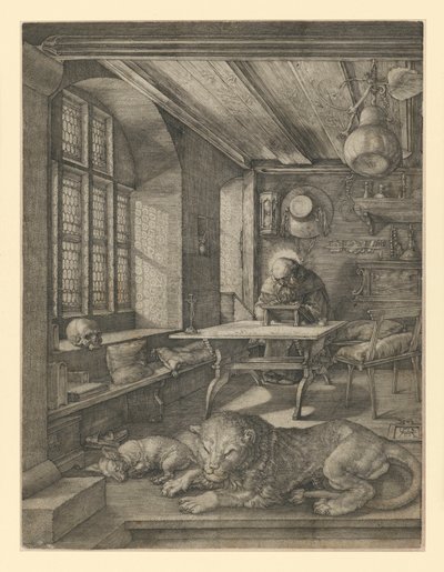 Den helige Hieronymus i sin relikskrin av Albrecht Dürer