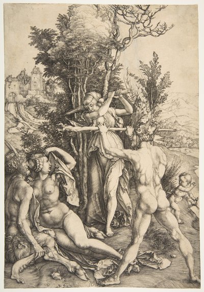 Herkules vid vägskälet av Albrecht Dürer